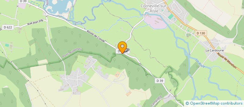 localisation de l'entreprise MONSIEUR LUIGI GIMER  PONT-AUDEMER