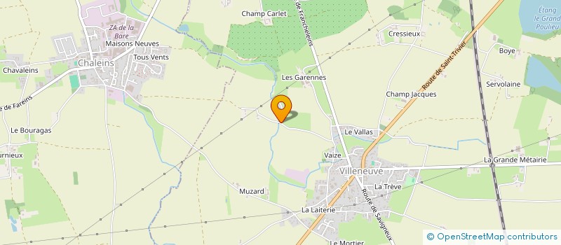 localisation de l'entreprise MONSIEUR LUIGI GIORGINO à JASSANS-RIOTTIER