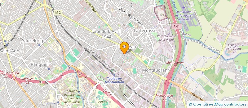 localisation de l'entreprise MONSIEUR LUIGI GIORGIO à TOULOUSE