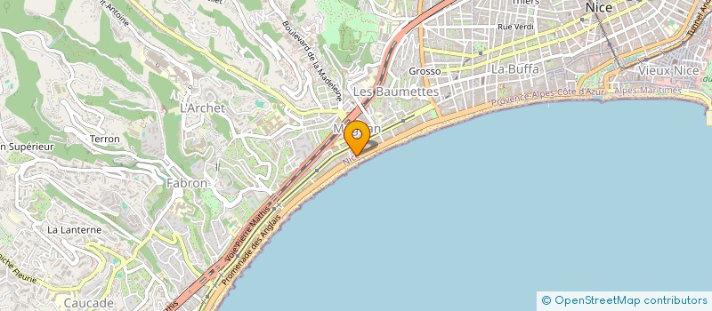 localisation de l'entreprise MONSIEUR LUIGI GORLA à NICE