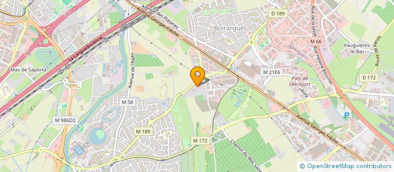 localisation de l'entreprise MONSIEUR LUIGI JOA à LATTES