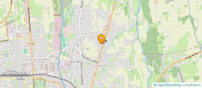 localisation de l'entreprise MONSIEUR LUIGI LAFFONT  MOULEDOUS