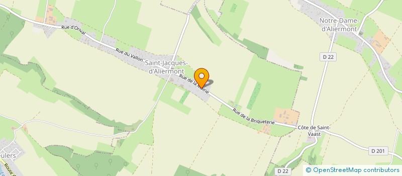 localisation de l'entreprise MONSIEUR LUIGI LEMAIRE  SAINT-JACQUES-D'ALIERMONT