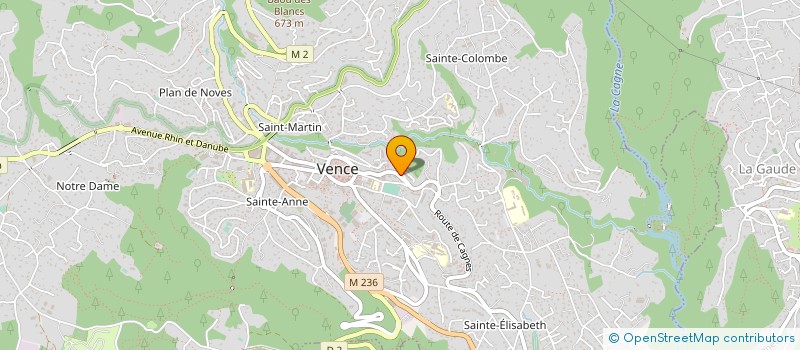 localisation de l'entreprise MONSIEUR LUIGI LORENZON  VENCE