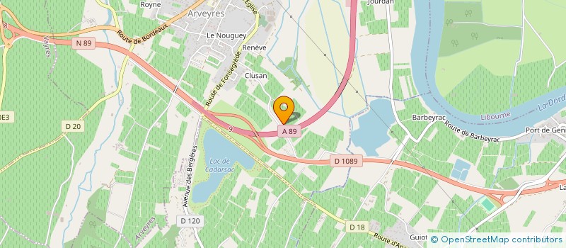 localisation de l'entreprise MONSIEUR LUIGI LOUIS FRANCOIS MUNOZ  ARVEYRES