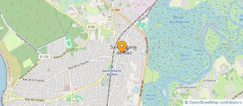 localisation de l'entreprise MONSIEUR LUIGI LUCAS-LE GUILLY  SAINT-HILAIRE-DE-RIEZ