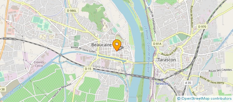 localisation de l'entreprise MONSIEUR LUIGI MAIMONE à BEAUCAIRE