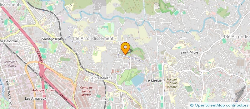 localisation de l'entreprise MONSIEUR LUIGI MARNET  MARSEILLE