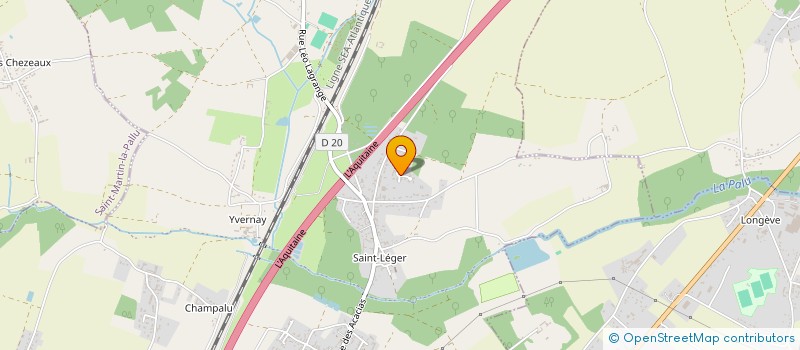 localisation de l'entreprise MONSIEUR LUIGI PAGLIA  JAUNAY-MARIGNY