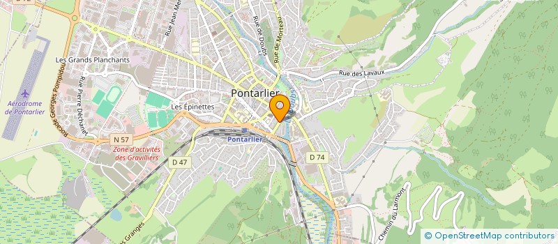 localisation de l'entreprise MONSIEUR LUIGI PALMA à PONTARLIER