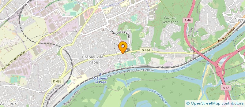 localisation de l'entreprise MONSIEUR LUIGI RAMUNNO à RILLIEUX-LA-PAPE