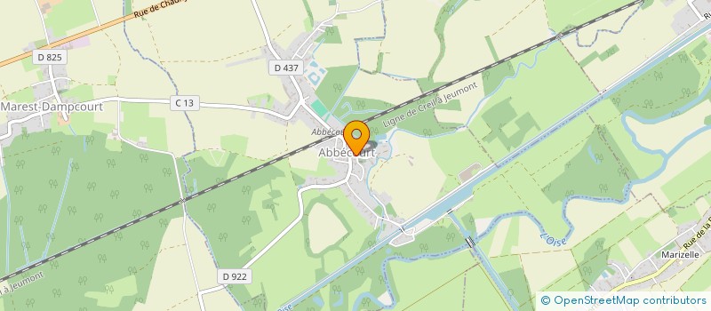 localisation de l'entreprise MONSIEUR LUIGI RIBI  BLERANCOURT