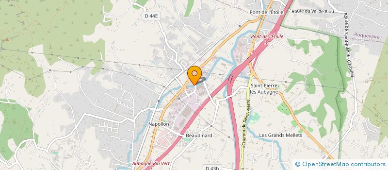 localisation de l'entreprise MONSIEUR LUIGI ROMANO à AUBAGNE