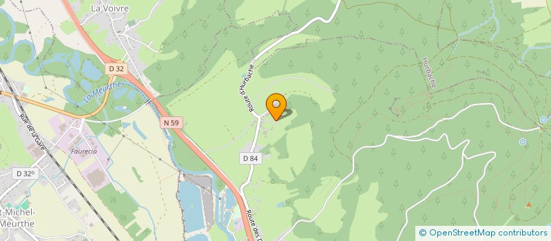 localisation de l'entreprise MONSIEUR LUIGI RUBINO  SAINT-DIE-DES-VOSGES