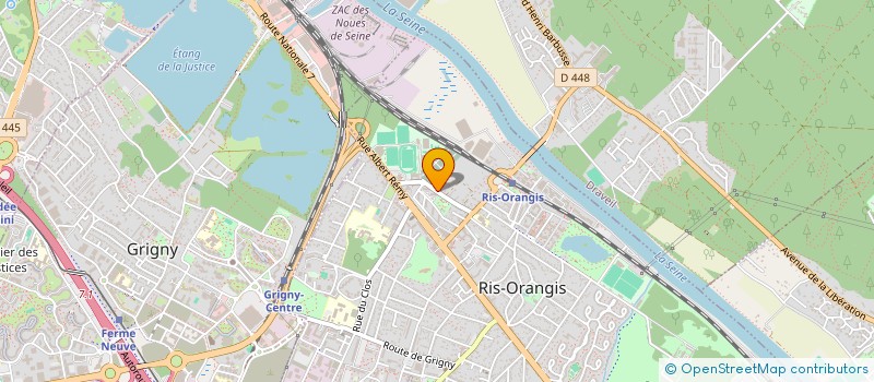 localisation de l'entreprise MONSIEUR LUIGI RUBLI  RIS-ORANGIS