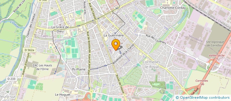 localisation de l'entreprise MONSIEUR LUIGI SCHMITT à CAEN
