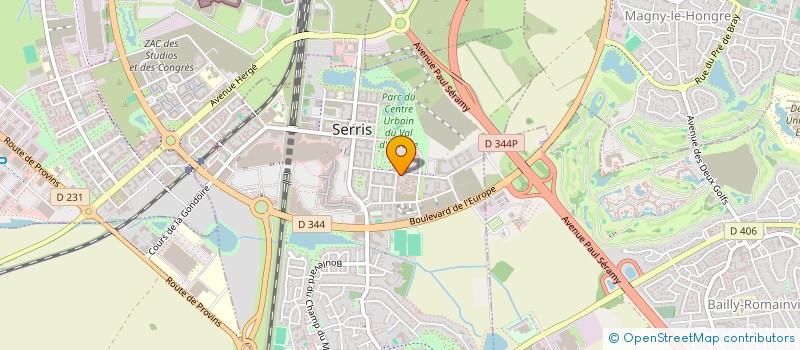 localisation de l'entreprise MONSIEUR LUIGI TARAUD  SERRIS