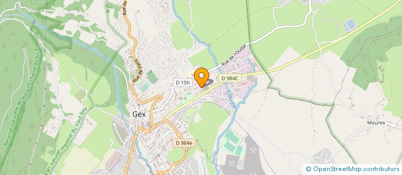 localisation de l'entreprise MONSIEUR LUIGI VARESANO  GEX