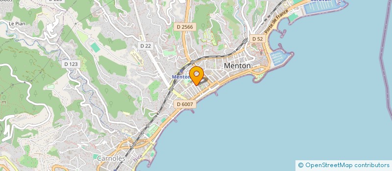 localisation de l'entreprise MONSIEUR LUIGI VATICANO à MENTON