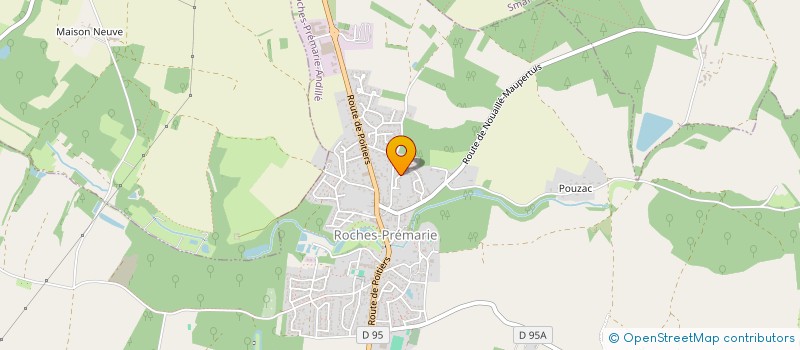 localisation de l'entreprise MONSIEUR LUIGIS BOILEAU  ROCHES-PREMARIE-ANDILLE