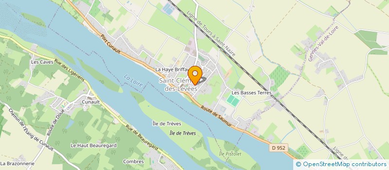 localisation de l'entreprise MONSIEUR LUIGY DUMOULIN  SAINT-CLEMENT-DES-LEVEES