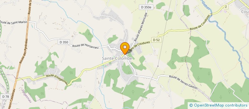 localisation de l'entreprise MONSIEUR LUIS ADERITO AFONSO PIRES  SAINTE-COLOMBE