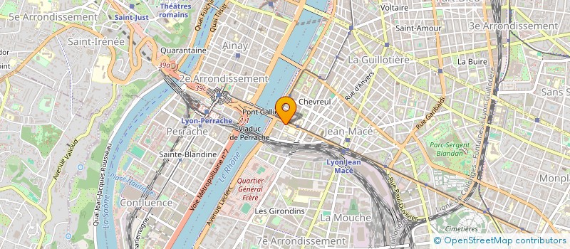 localisation de l'entreprise MONSIEUR LUIS ADRIEN RODERIC  LYON