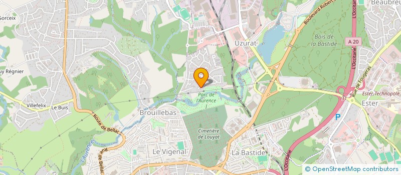 localisation de l'entreprise MONSIEUR LUIS AFAMADO DOS ANJOS MOZA à LIMOGES