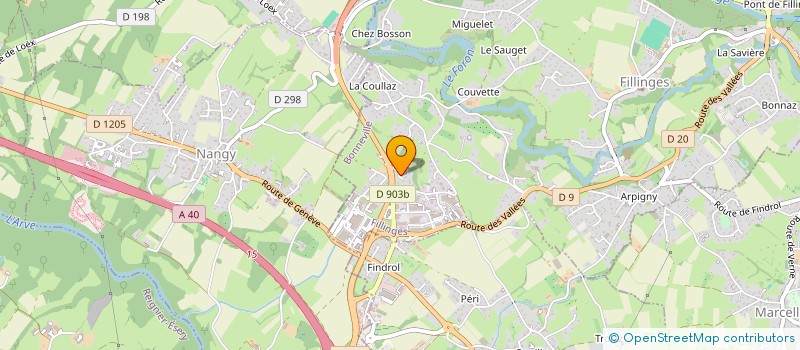 localisation de l'entreprise MONSIEUR LUIS AGASALHO SARAIVA  FILLINGES