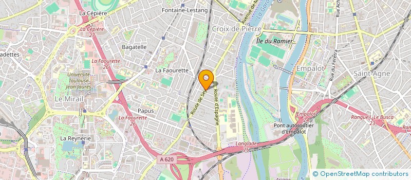 localisation de l'entreprise MONSIEUR LUIS ALONSO TOAPANTA PUJOTA à TOULOUSE