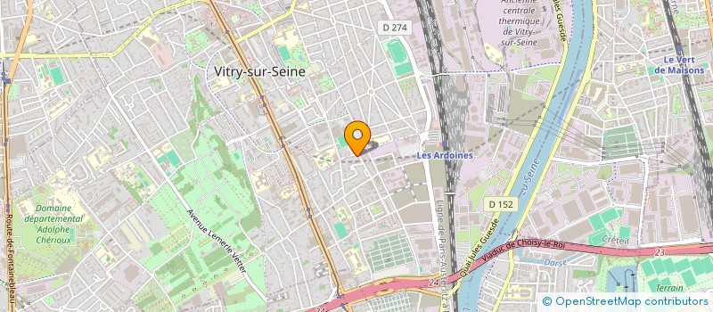 localisation de l'entreprise MONSIEUR LUIS ALVAREZ LOPEZ à VITRY-SUR-SEINE