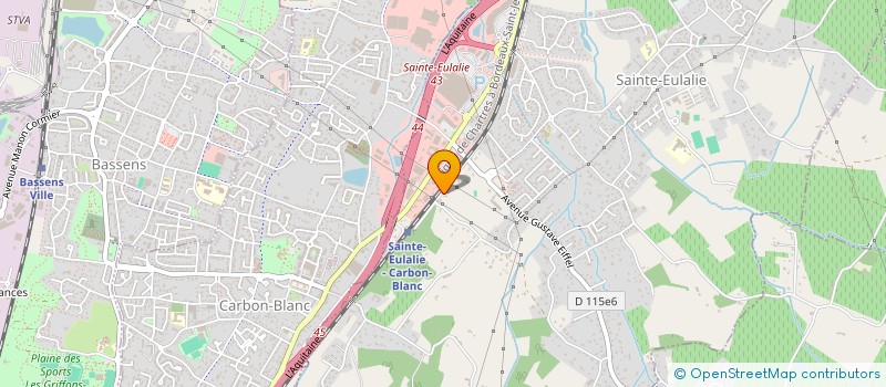 localisation de l'entreprise MONSIEUR LUIS ALVES  AMBARES-ET-LAGRAVE