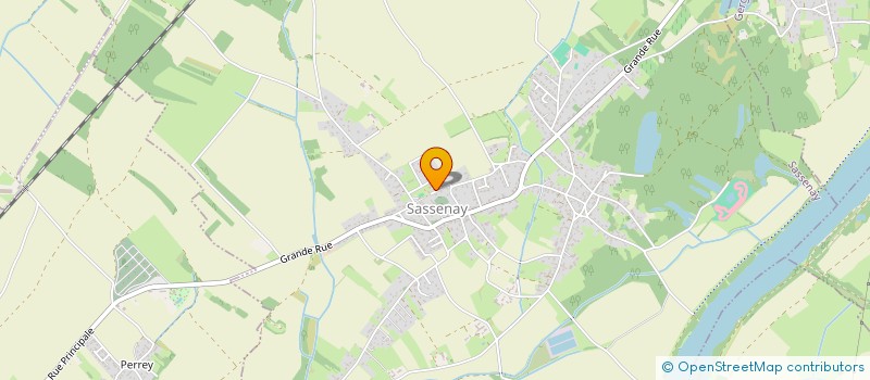 localisation de l'entreprise MONSIEUR LUIS AMARO VIEIRA  SASSENAY