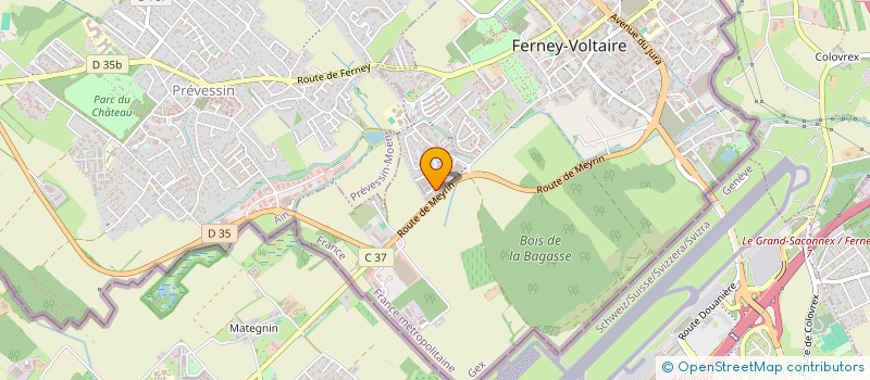 localisation de l'entreprise MONSIEUR LUIS AMAYA GOMEZ à FERNEY-VOLTAIRE