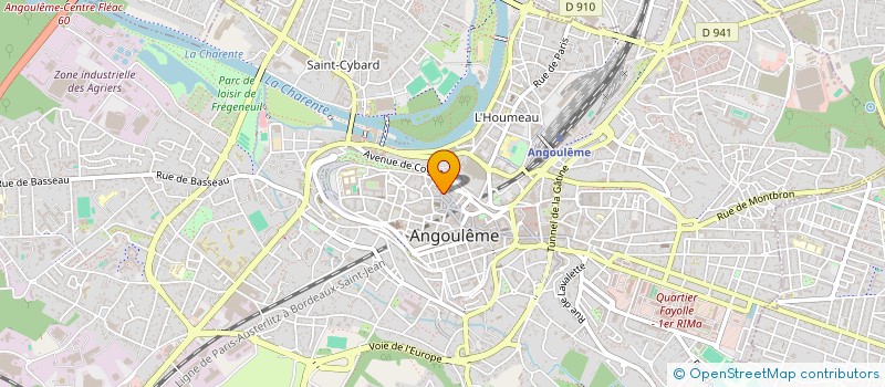 localisation de l'entreprise MONSIEUR LUIS ANDRE ROXO à ANGOULEME
