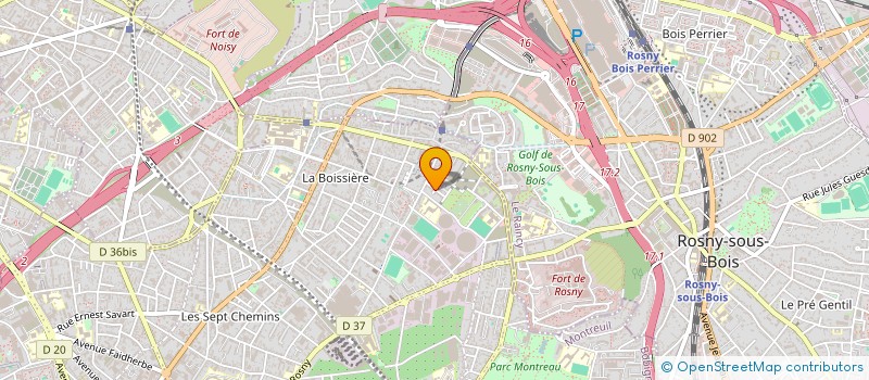 localisation de l'entreprise MONSIEUR LUIS ANTHONY GONZALES à MONTREUIL
