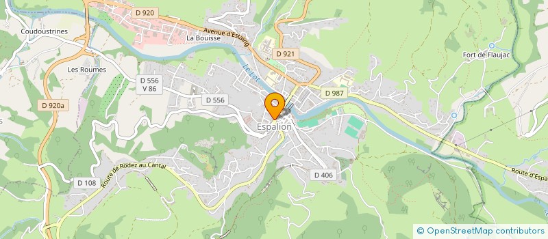 localisation de l'entreprise MONSIEUR LUIS ANTONIO DE MORAIS GONCALVES à ESPALION