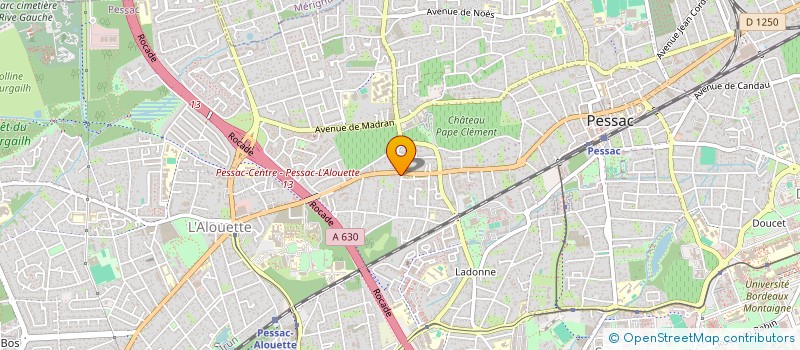 localisation de l'entreprise MONSIEUR LUIS ARAUJO SIMOES à BORDEAUX