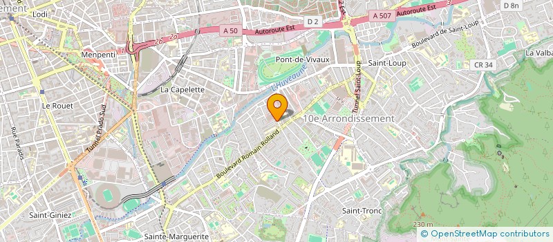 localisation de l'entreprise MONSIEUR LUIS ASTIER-GONZALEZ  MARSEILLE