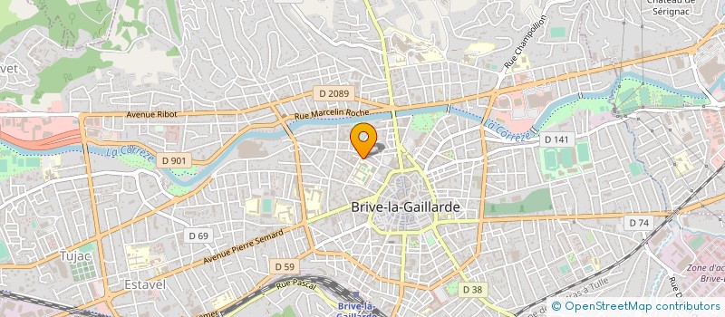 localisation de l'entreprise MONSIEUR LUIS AUGUSTO  BRIVE-LA-GAILLARDE