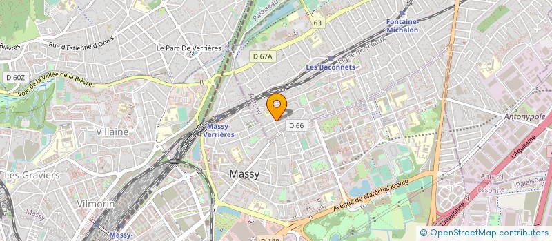 localisation de l'entreprise MONSIEUR LUIS BAPTISTA DOS SANTOS à ANTONY