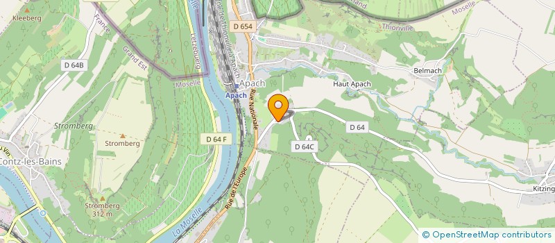 localisation de l'entreprise MONSIEUR LUIS BATISTA  APACH