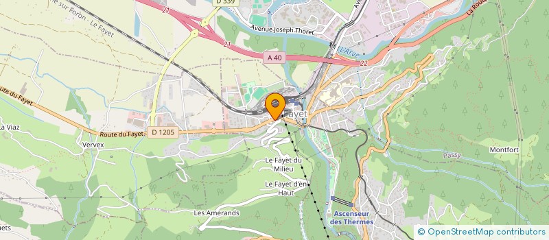 localisation de l'entreprise MONSIEUR LUIS BERENGUER QUESADA  SAINT-GERVAIS-LES-BAINS