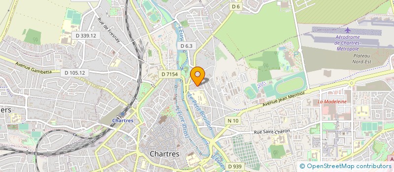 localisation de l'entreprise MONSIEUR LUIS BERNALES UNIBAZO à CHARTRES