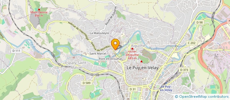 localisation de l'entreprise MONSIEUR LUIS BRUNA à LE PUY-EN-VELAY