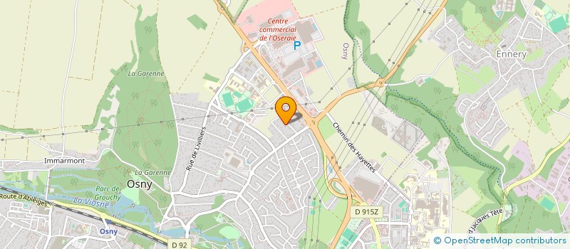 localisation de l'entreprise MONSIEUR LUIS CALATROIA  OSNY