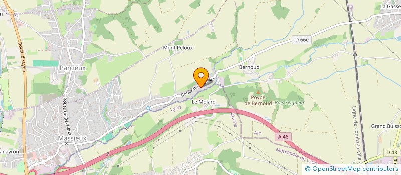 localisation de l'entreprise MONSIEUR LUIS CARNEIRO-MARTINS  MASSIEUX