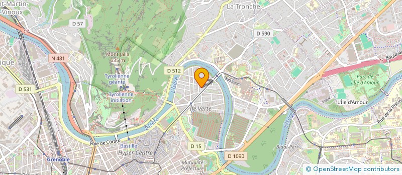 localisation de l'entreprise MONSIEUR LUIS CARRIZALES FLORES  GRENOBLE