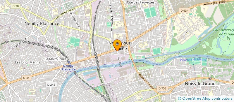 localisation de l'entreprise MONSIEUR LUIS CASACA à NEUILLY-SUR-MARNE