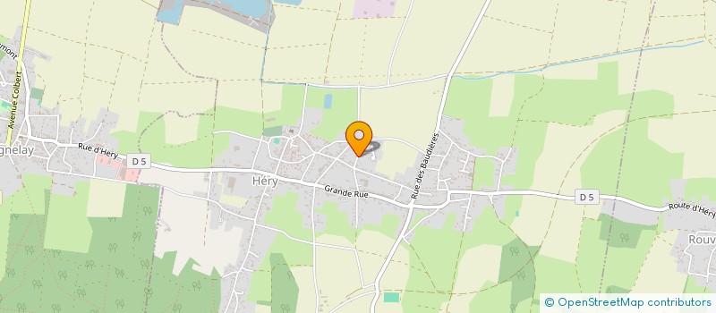 localisation de l'entreprise MONSIEUR LUIS CORREIA  HERY